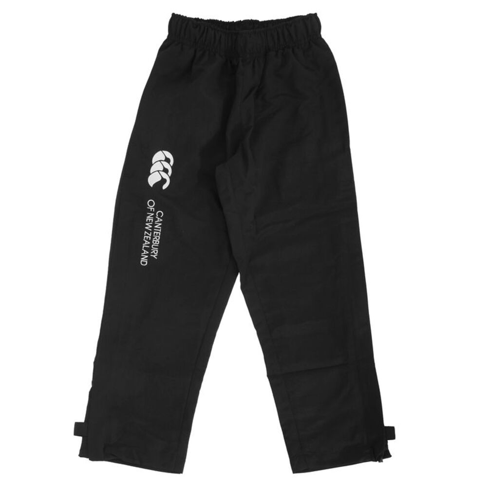 Canterbury Childrens Teens Stadium Elasticated Sports Trousers / Black